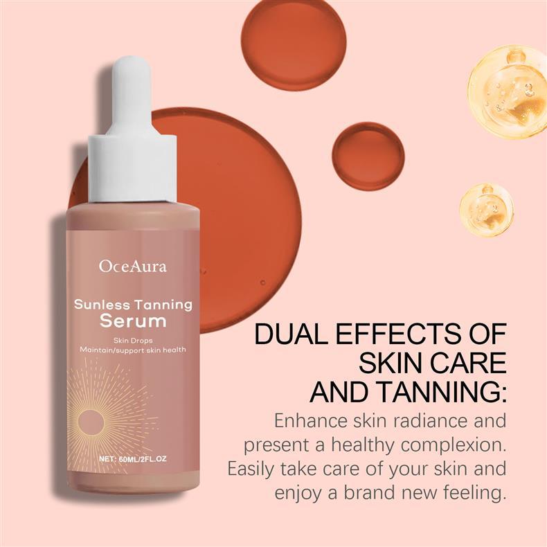 Serum de bronzage sans soleil à base de plantes