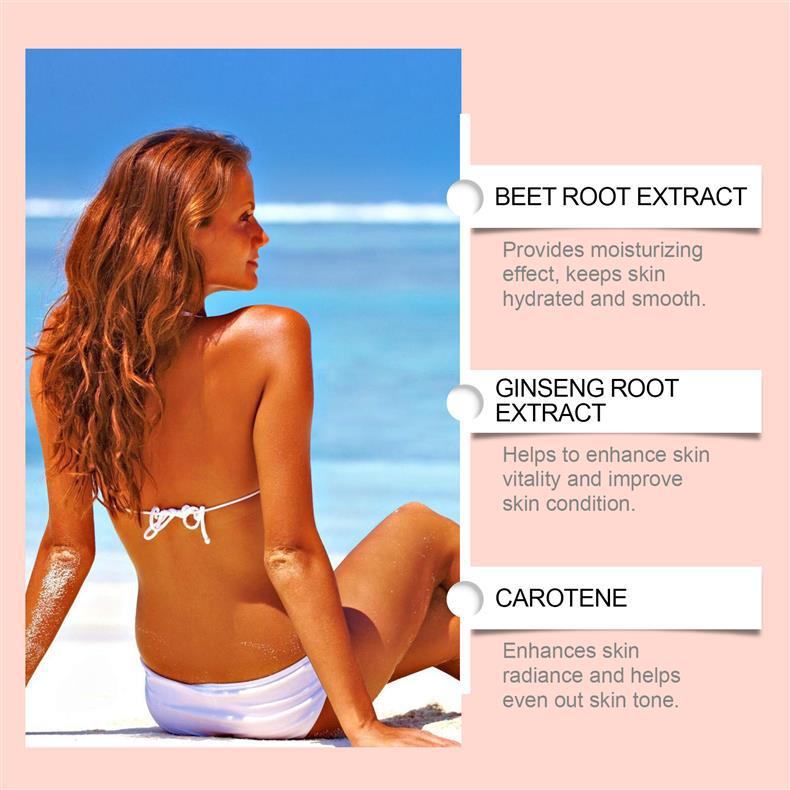 Serum de bronzage sans soleil à base de plantes