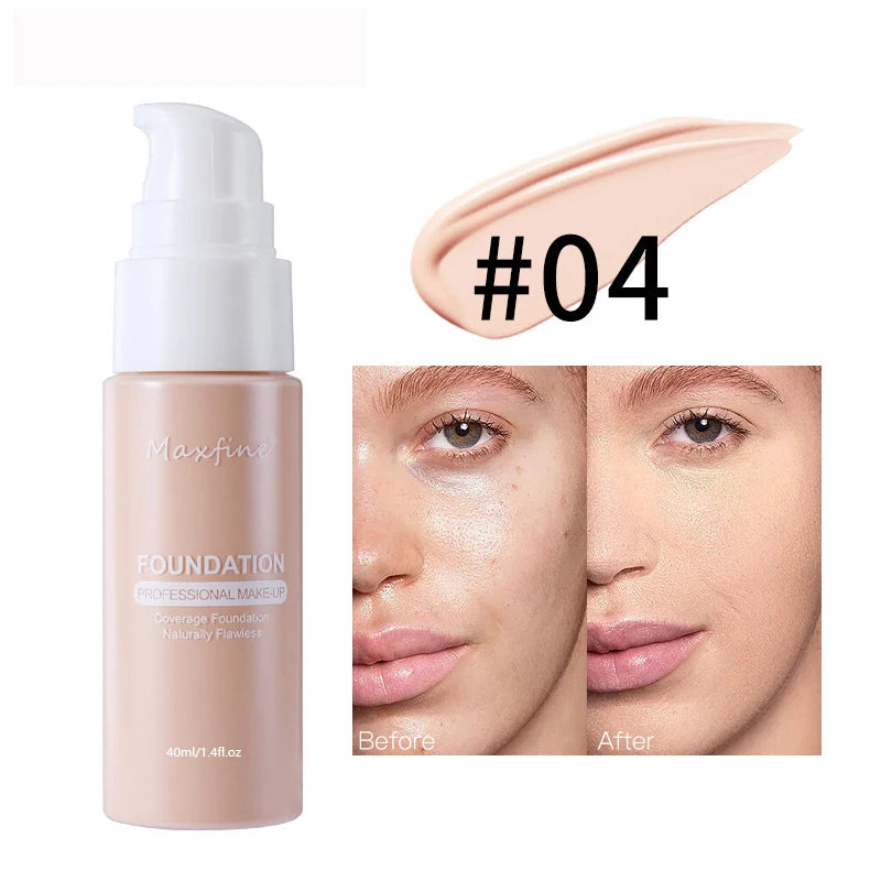 Fond de teint liquide Résistant à l’huile imperméable longue durée